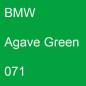 Preview: BMW, Agave Green, 071.